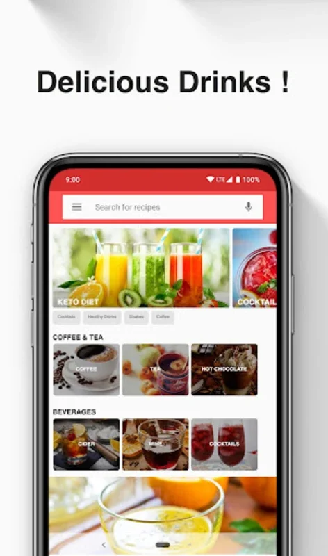 Drinks Recipes for Android: Explore Diverse Beverages