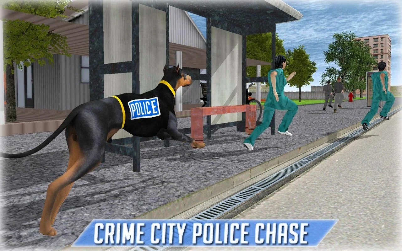 Police Dog Criminal Chase for Android - Thrilling Chases