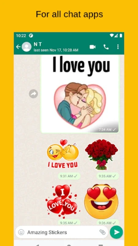 ILove Stickers for Android - Enhance Your Messaging