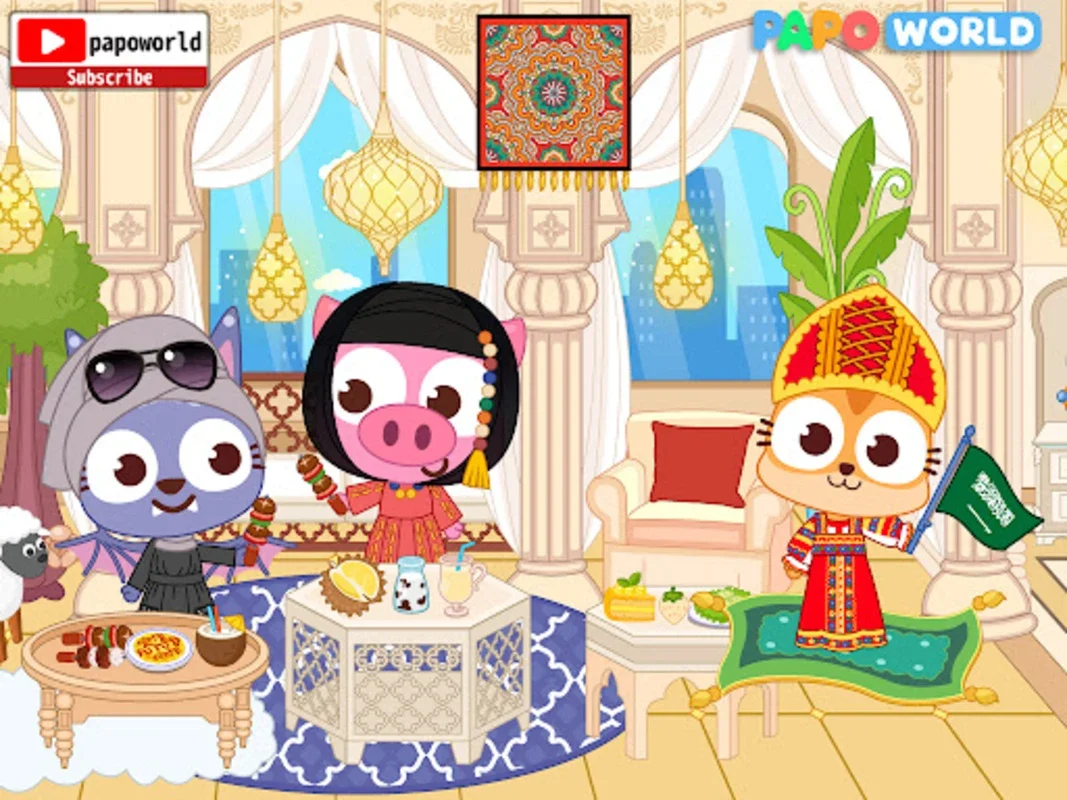 PapoTown_WorldStyle for Android: Engaging Kids' Entertainment