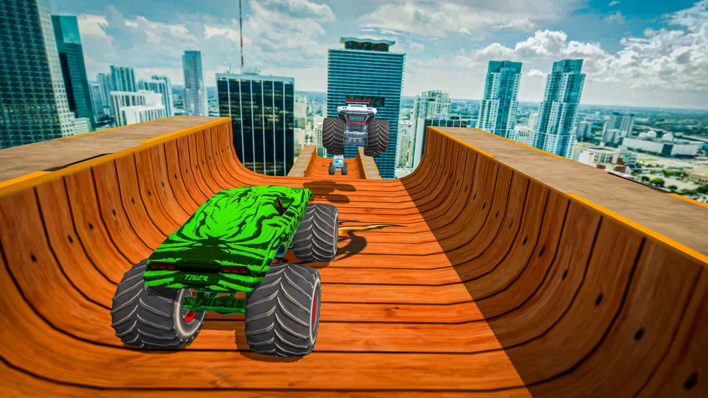 Mega Ramp GT : Monster Truck for Android - Thrilling Monster Truck Racing Game