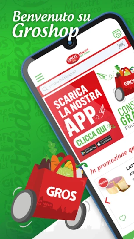 Gros Spesa Online for Android - Shop Groceries at Your Doorstep