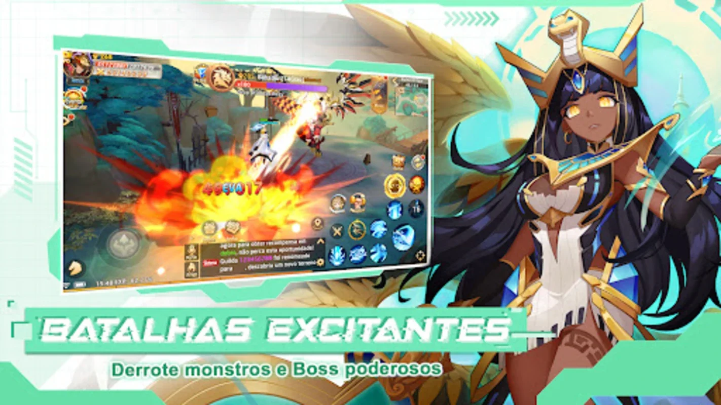 Gema do Destino for Android - Immersive Anime MMORPG