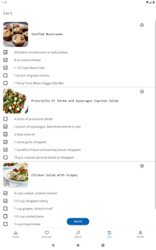 Easy Recipes for Android - Discover Delicious Meals