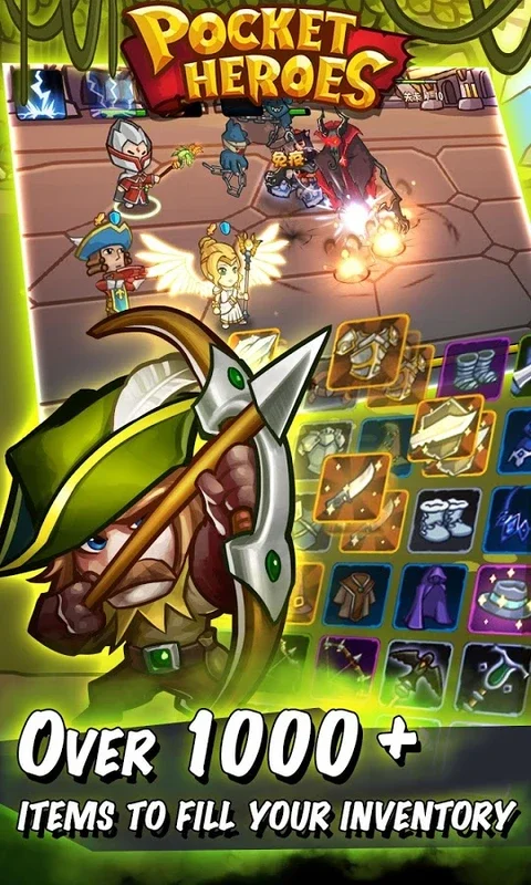 Pocket Heroes for Android: A Fantasy Roleplaying and Strategy Game