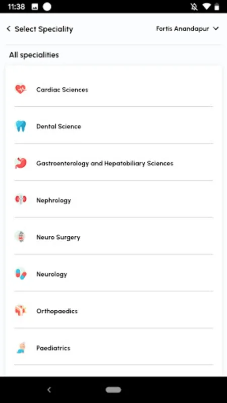 myFortis for Android - Simplifying Healthcare Management