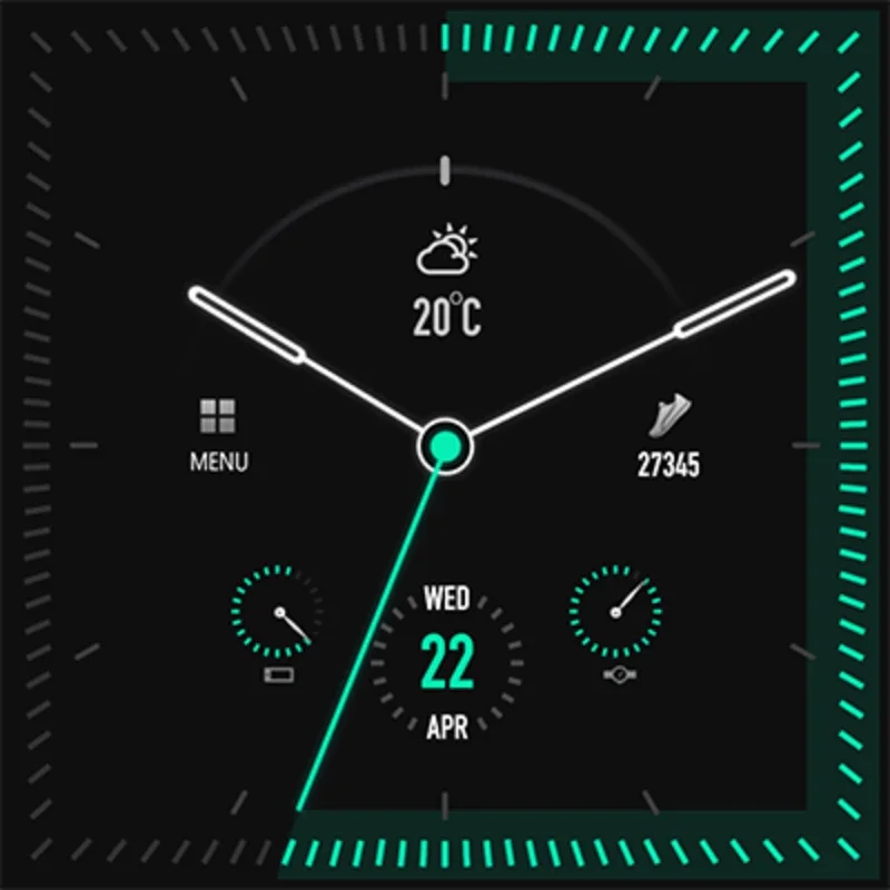 Minimus Watch Face for Android: Stylish Time Display