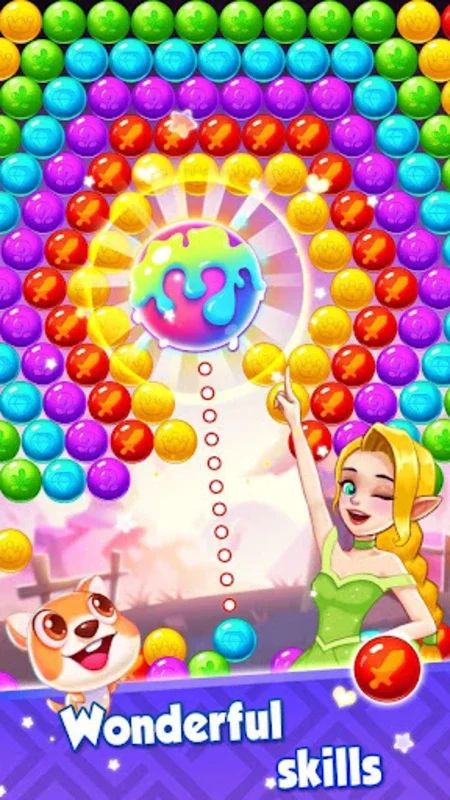 Bubble Bubble POP : Rescue elf for Android - Fun Bubble Shooter