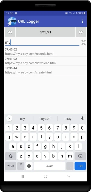 URL Logger for Android: Log URLs with Ease