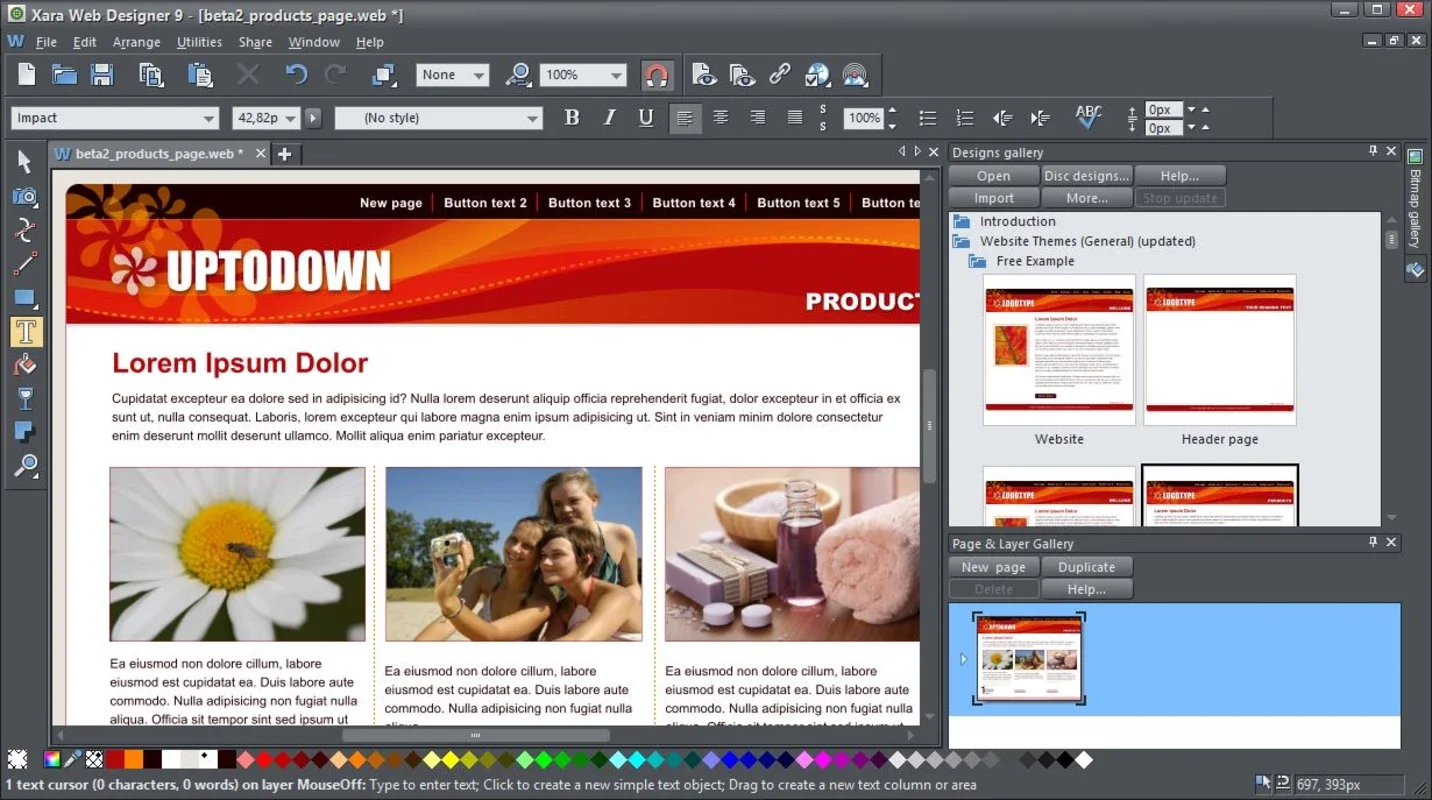 Xara Web Designer: Intuitive Web Design Software for Windows