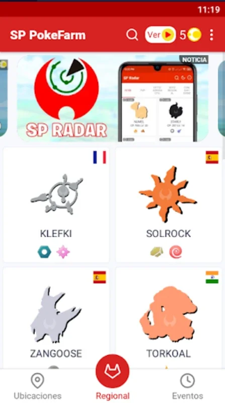 SP - PokeFarm for Android: Discover Regional Species and Win Prizes