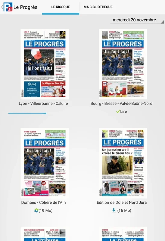 Le Progrès for Android: Diverse News at Your Fingertips