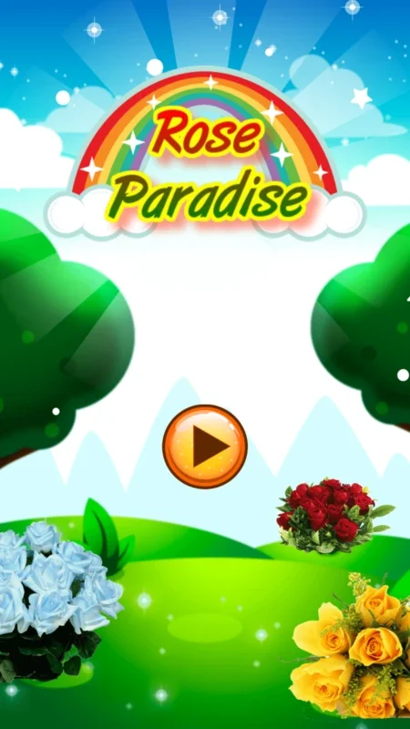 Rose Paradise matching games for Android: Fun and Challenging