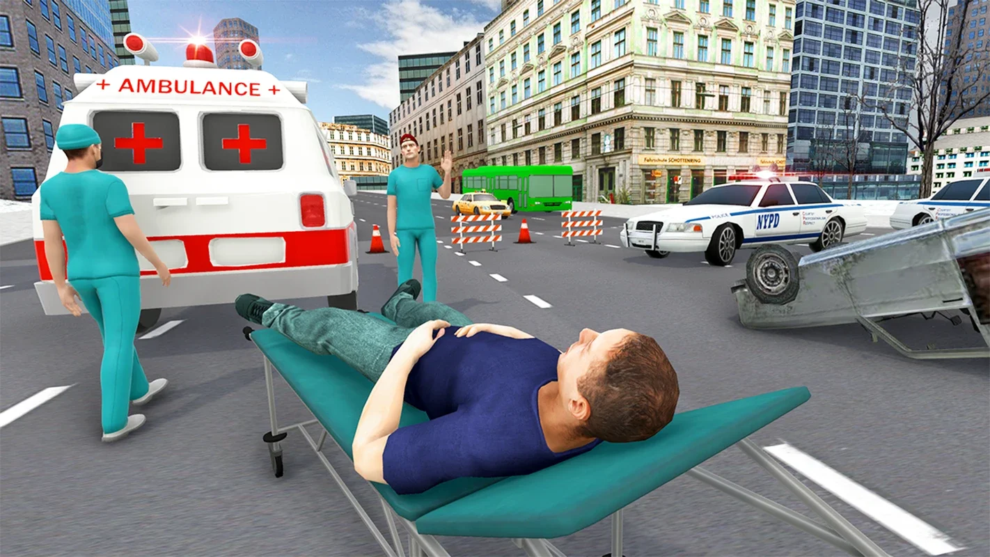 Ambulance Simulator Car Driver for Android - Immersive Driving