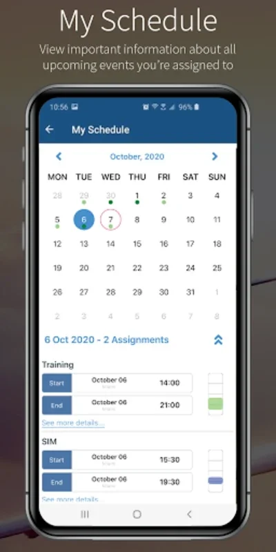 myMINT for Android: Streamline Training Management