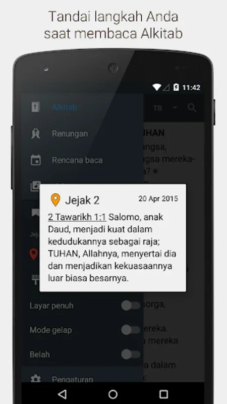 Alkitab for Android - Comprehensive Bible Study App