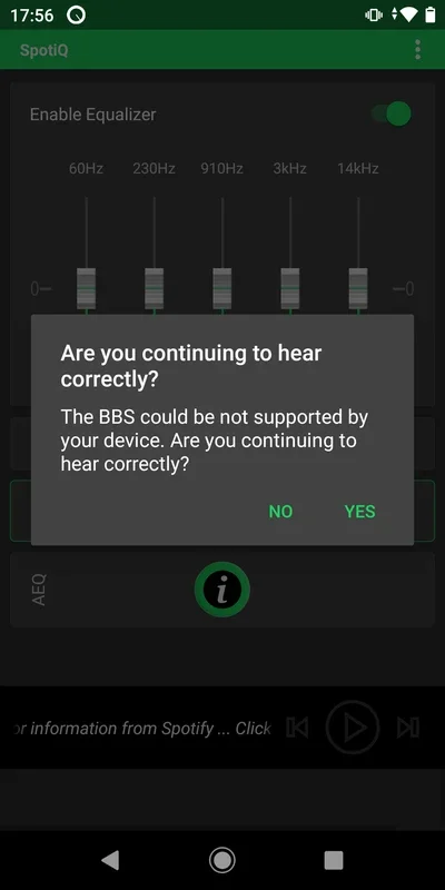 SpotiQ for Android - Enhance Spotify Audio