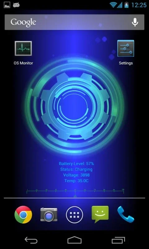 Battery Core Live Wallpaper(F) for Android - Enhance Your Device