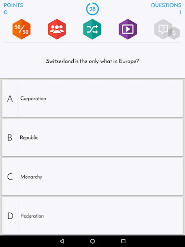 Quiz about USA for Android - Immerse in American Trivia