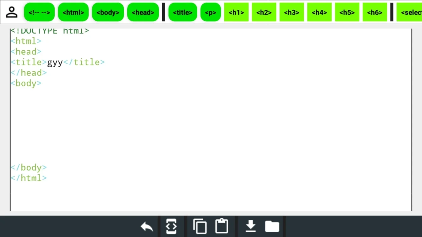 html programme for Android - Simplify Web Dev