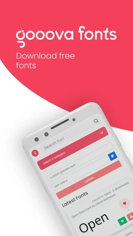 Gooova Fonts for Android - Enhance Your Typography