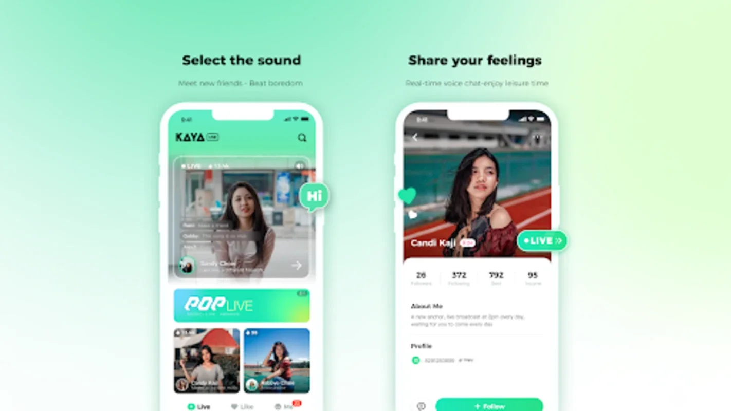 Kaya Live for Android - Engaging Live Entertainment