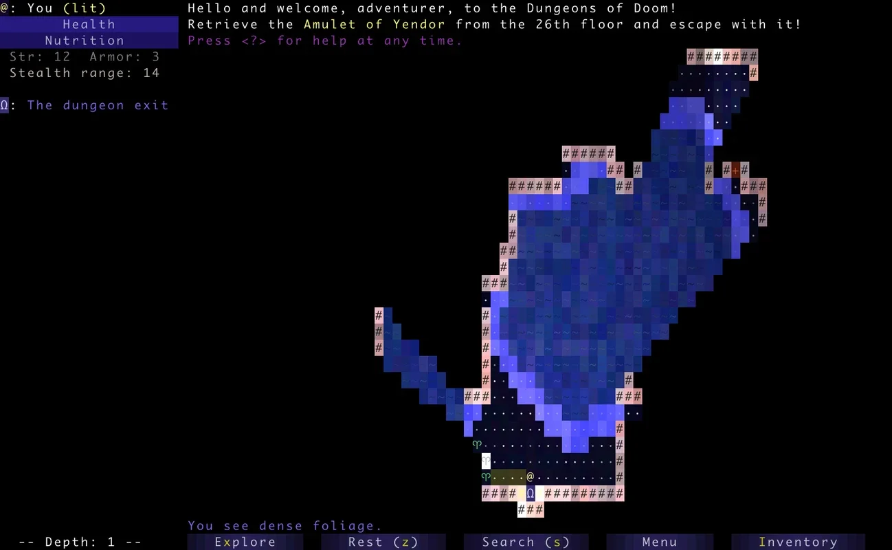 Brogue for Mac - Recover Yendor's Amulet