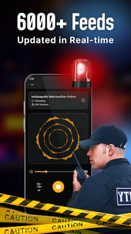 Police Scanner Radio for Android - Real - Time Emergency Access