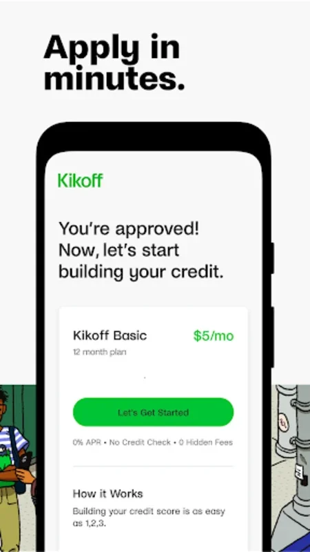 Kikoff for Android - Boost Your Credit Score