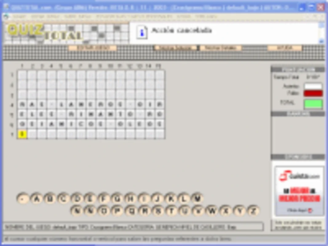 Quiztotal Crucigramas y Autodefinidos for Windows - Free Download