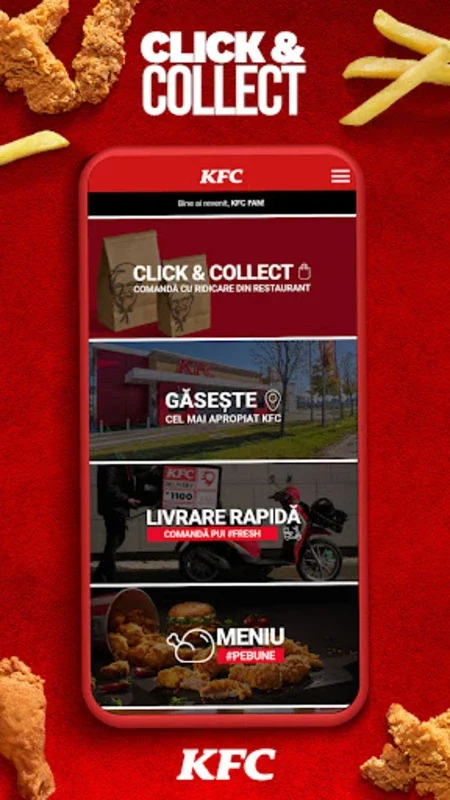 KFC România for Android - Download the APK from AppHuts