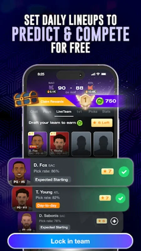 Stadium Live: Games & Scores on Android - Predict Sports Outcomes