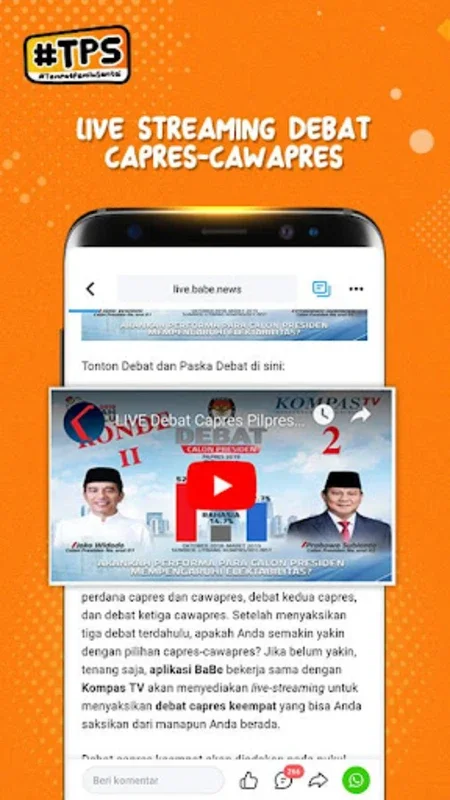 BaBe+ Indonesia for Android - Comprehensive News Source