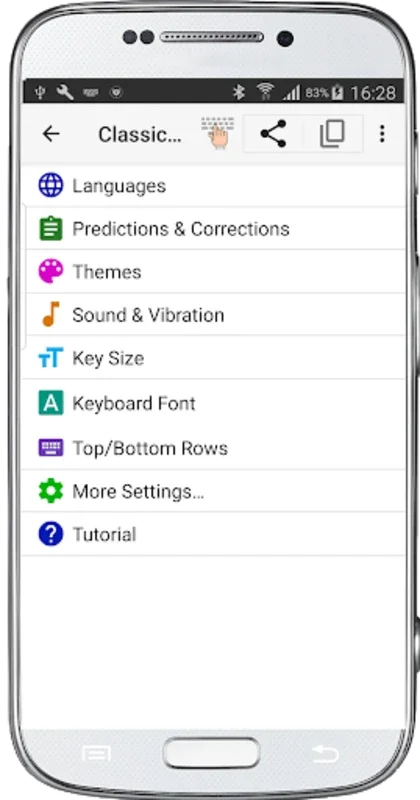 Classic Big Keyboard: The Customizable Android Keyboard for Enhanced Typing