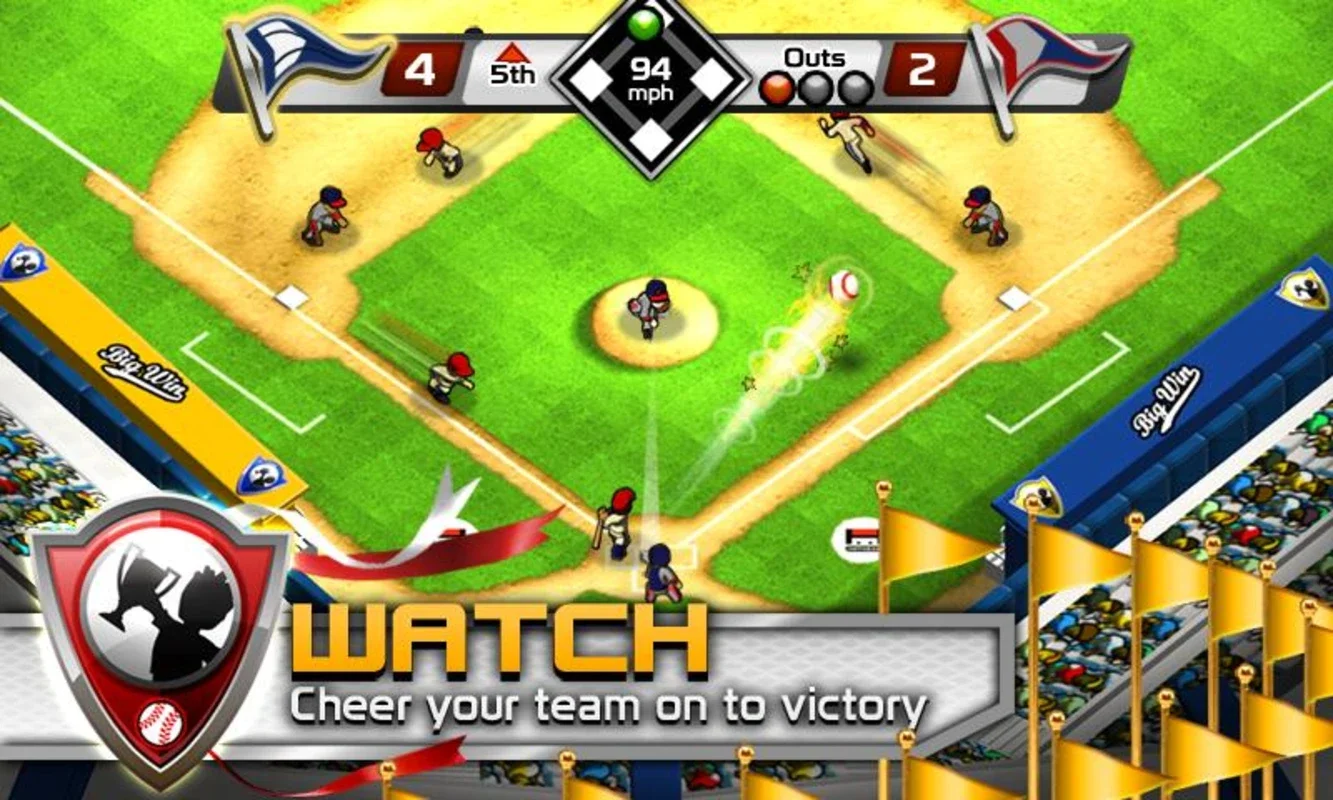 Big Win Baseball for Android - Build Your Dream Team