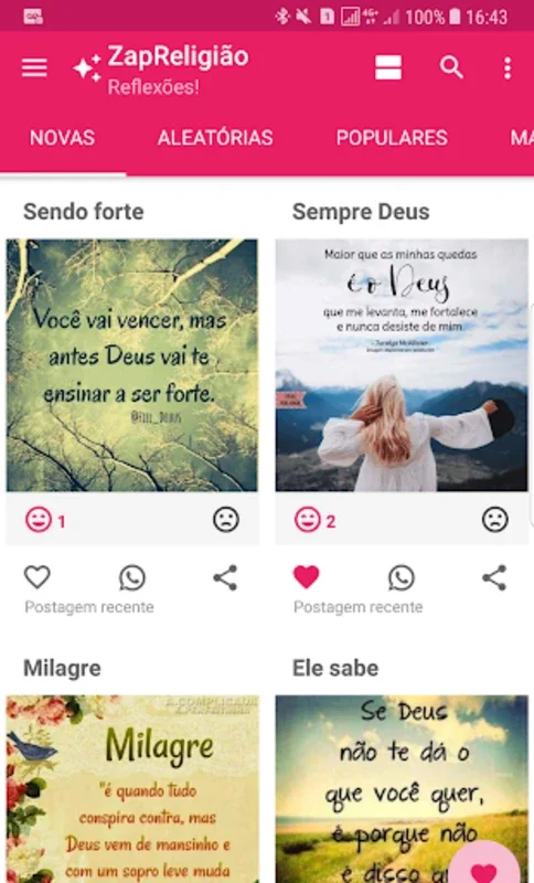 ZapReligião - Android App for Daily Religious Insights