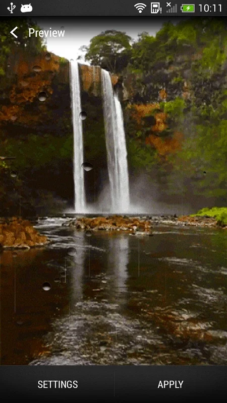 Waterfall Live Wallpaper for Android: Aesthetic Enhancement