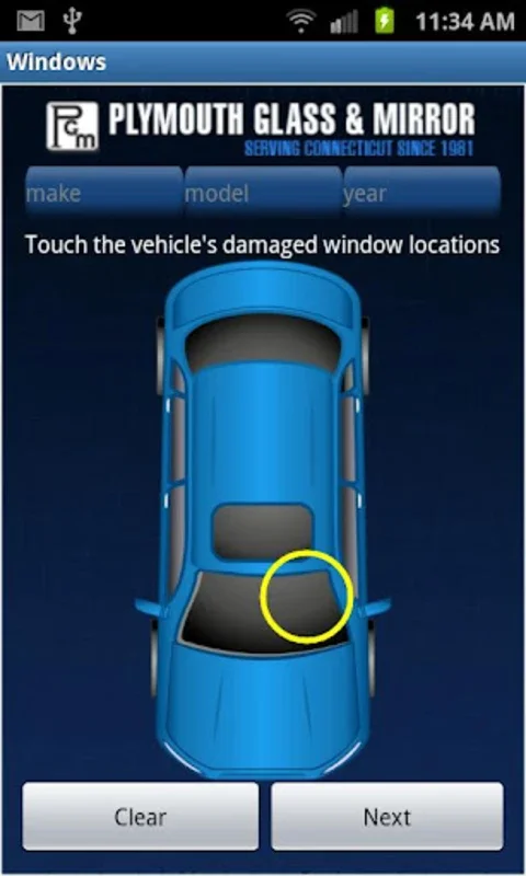 PlymouthGlass for Android: Efficient Vehicle Glass Repair