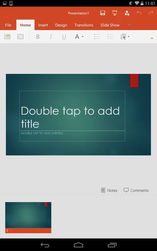 Microsoft PowerPoint for Android - Mobile Presentation Creation