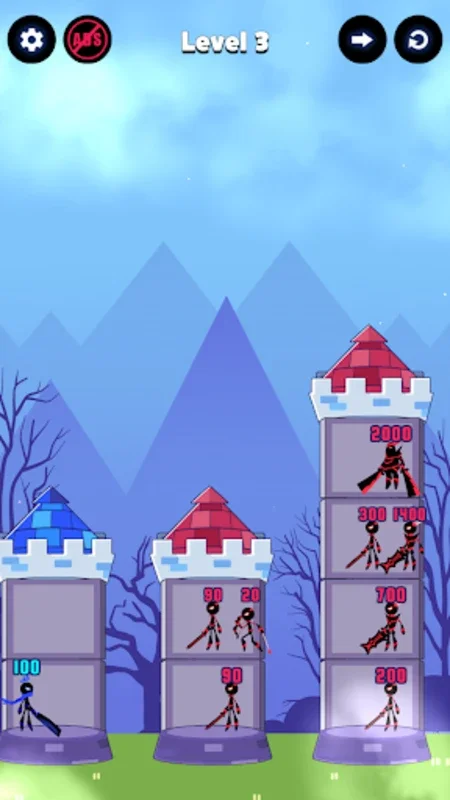 Hero Castle War: Tower Attack - Android's Strategic Ninja Quest