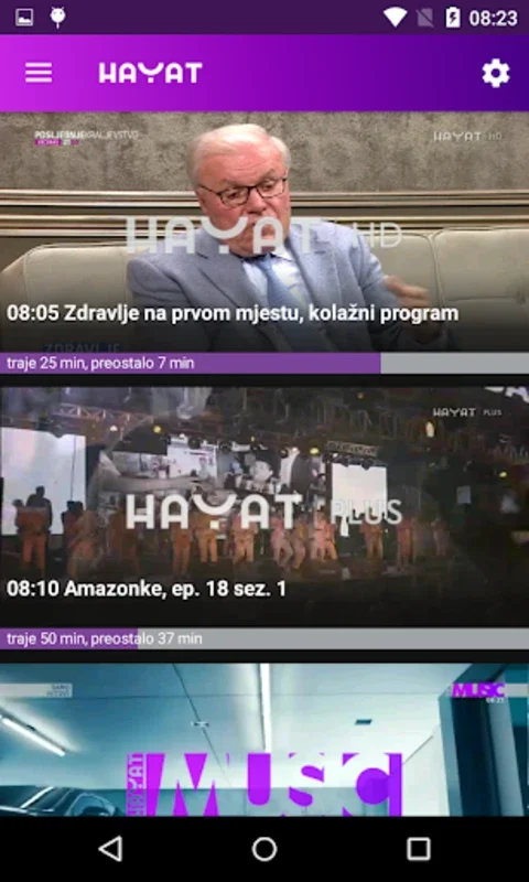 Hayat for Android: Watch Live TV and Get News Updates