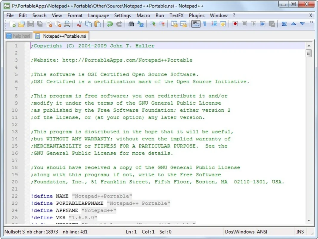 Notepad++ Portable: Powerful Text & Code Editing for Windows