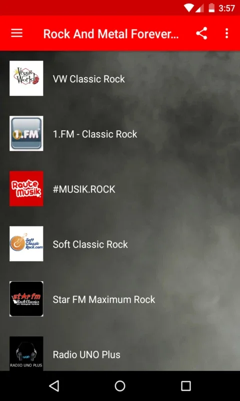 Rock And Metal Forever Radio for Android - Unleash the Metal