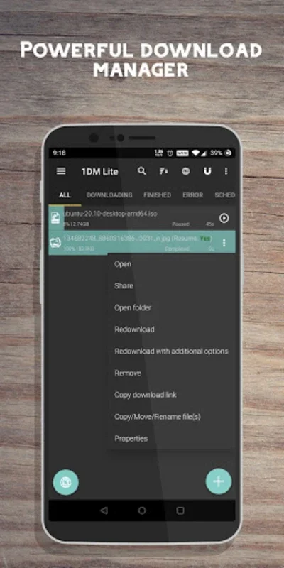 1DM Lite: Browser & Downloader for Android - High-Speed Downloads & Privacy