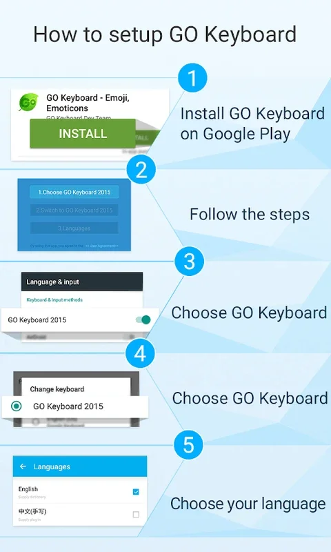 Big Buttons Keyboard for Android - Aesthetic and Multilingual