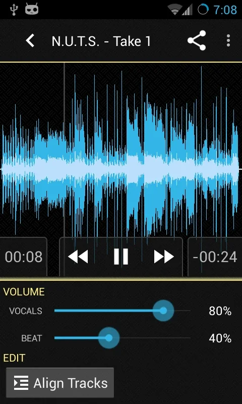 Tune Me for Android - Customize Your Sound Recordings