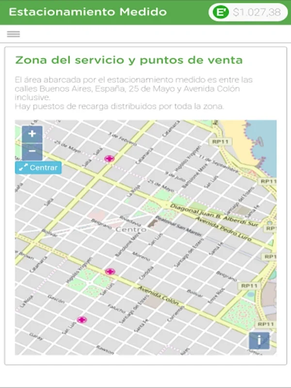 Estacionamiento Medido - MGP for Android: Simplify Parking