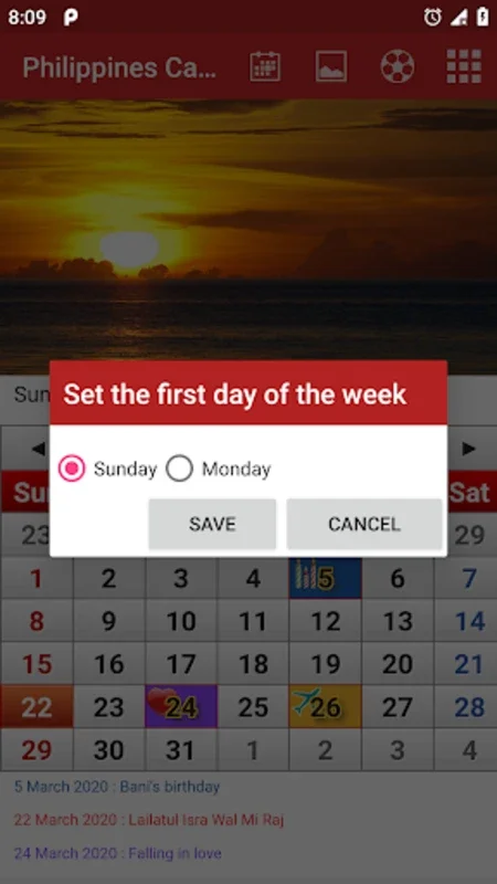 Philippines Calendar 2022 for Android: Manage Your Schedule Effectively