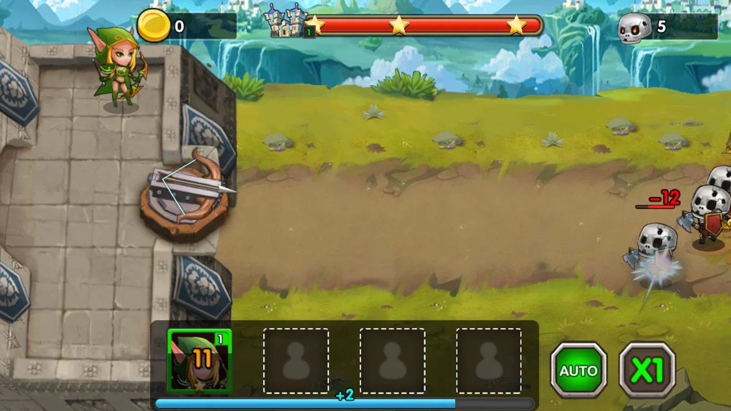 Defender Heroes Castle Defense for Android - Engaging Strategy