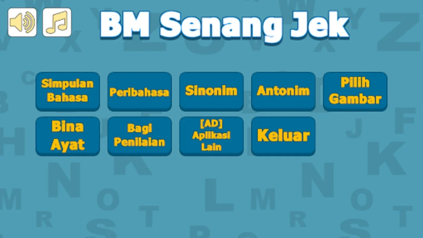 BM Senang Jek! for Android - Enhance Malay Skills